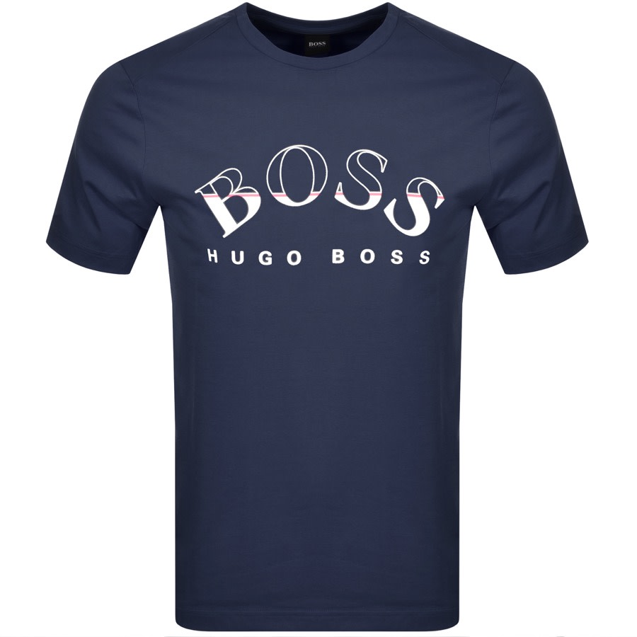 Alternative Image for ProductBOSS Tee 1 T Shirt Navy1